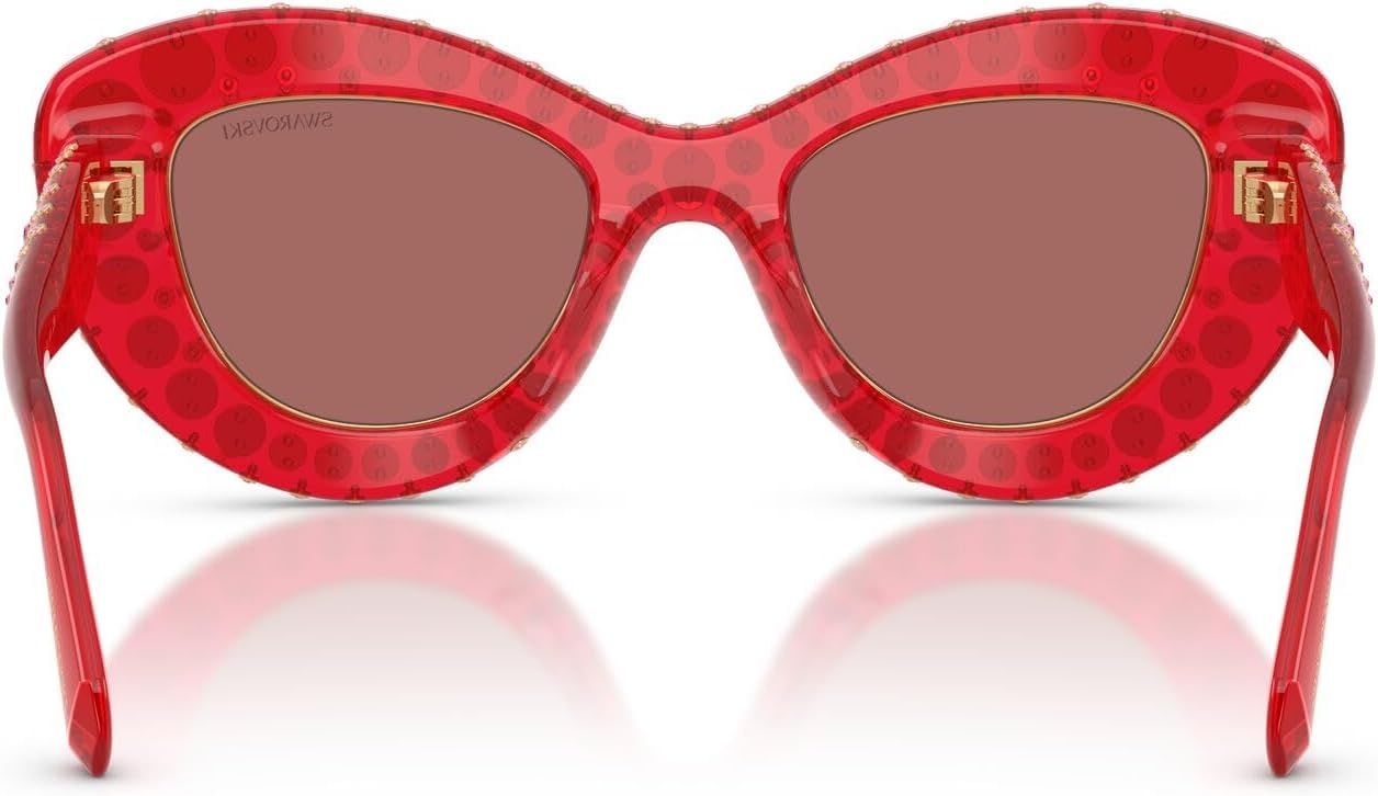 image:imageSwarovski Womens Sk6060Transparent RedDark Violet