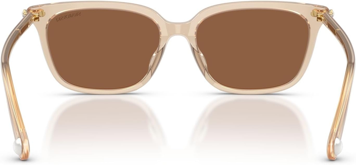 image:imageSwarovski Womens Sk6064d Low Bridge FitMilky BeigeBronze