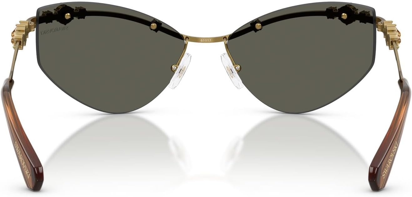 image:imageSwarovski Womens Sk7039GoldBrown Mirrored Gold
