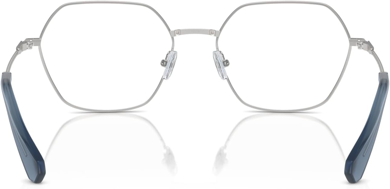 image:imageSwarovski womens Sk1011 Hexagonal Prescription Eyewear FramesSilverDemo Lens