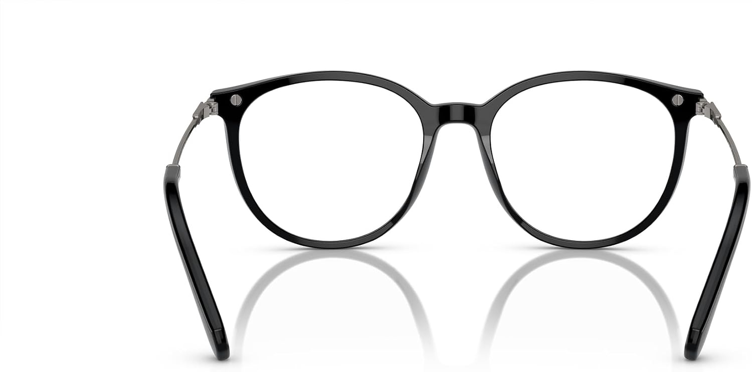 image:imageSwarovski womens Sk2009 Round Prescription Eyewear FramesBlackGunmetalDemo Lens