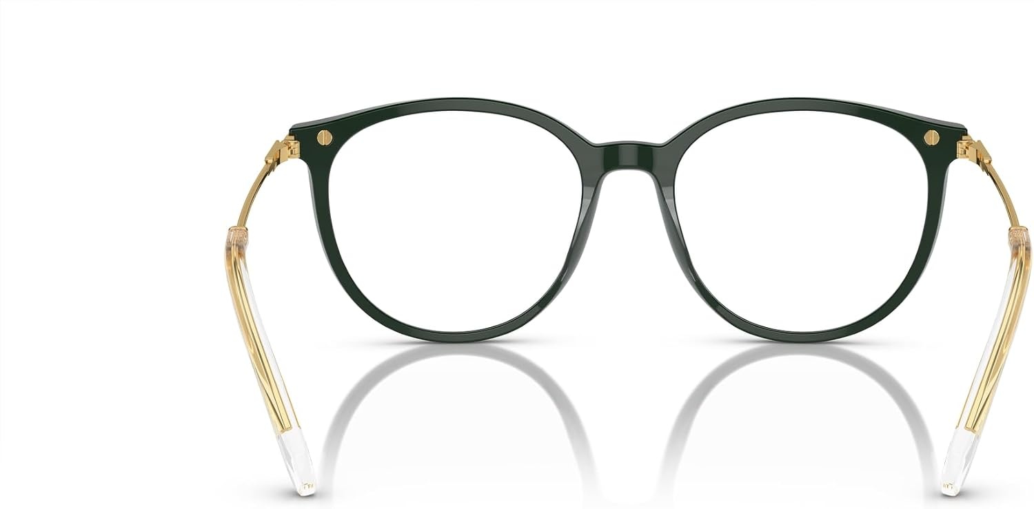 image:imageSwarovski womens Sk2009 Round Prescription Eyewear FramesGreenDemo Lens