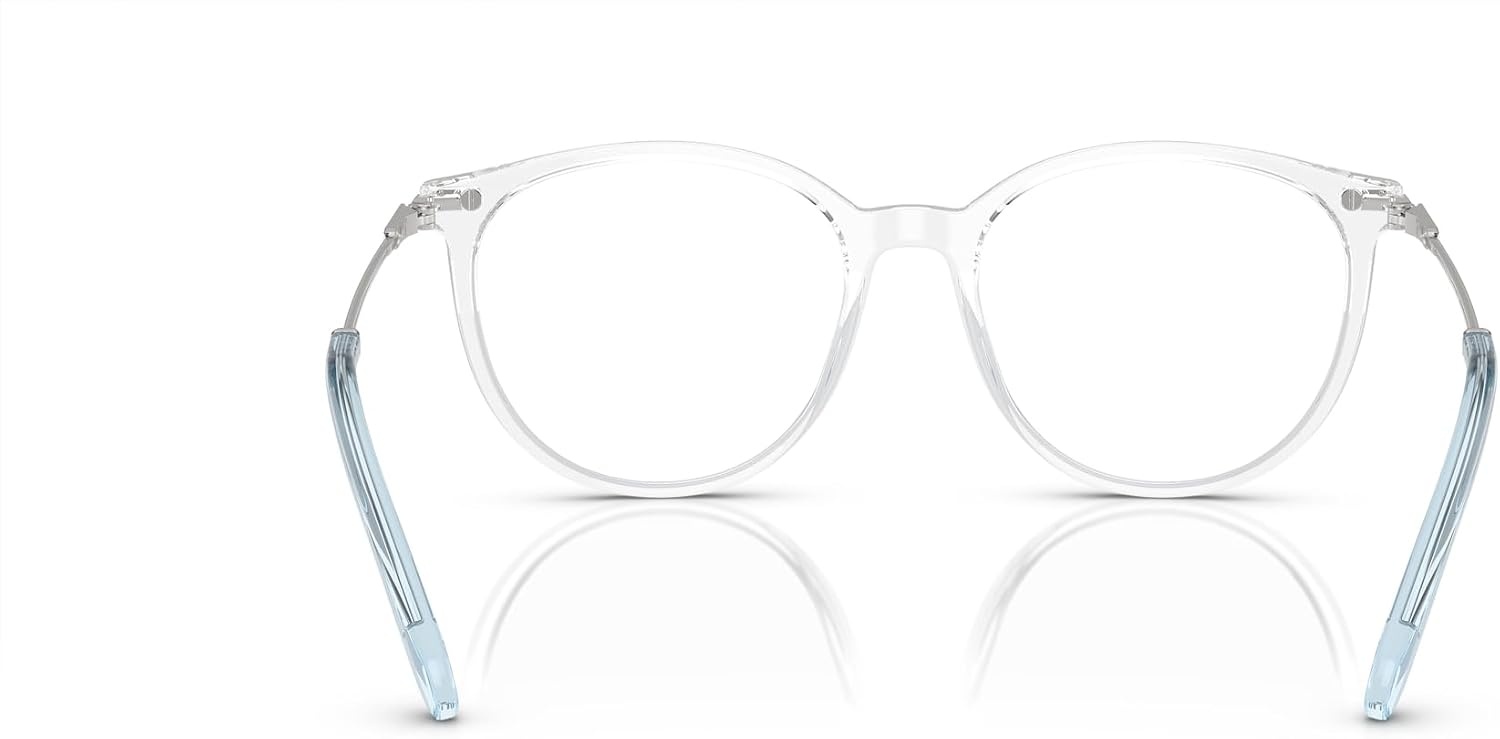 image:imageSwarovski womens Sk2009 Round Prescription Eyewear FramesTransparentDemo Lens