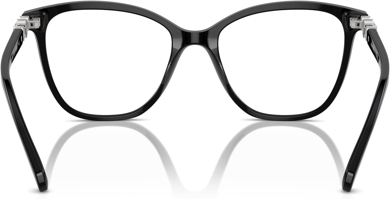 image:imageSwarovski womens Sk2020 Square Prescription Eyewear FramesBlackDemo Lens