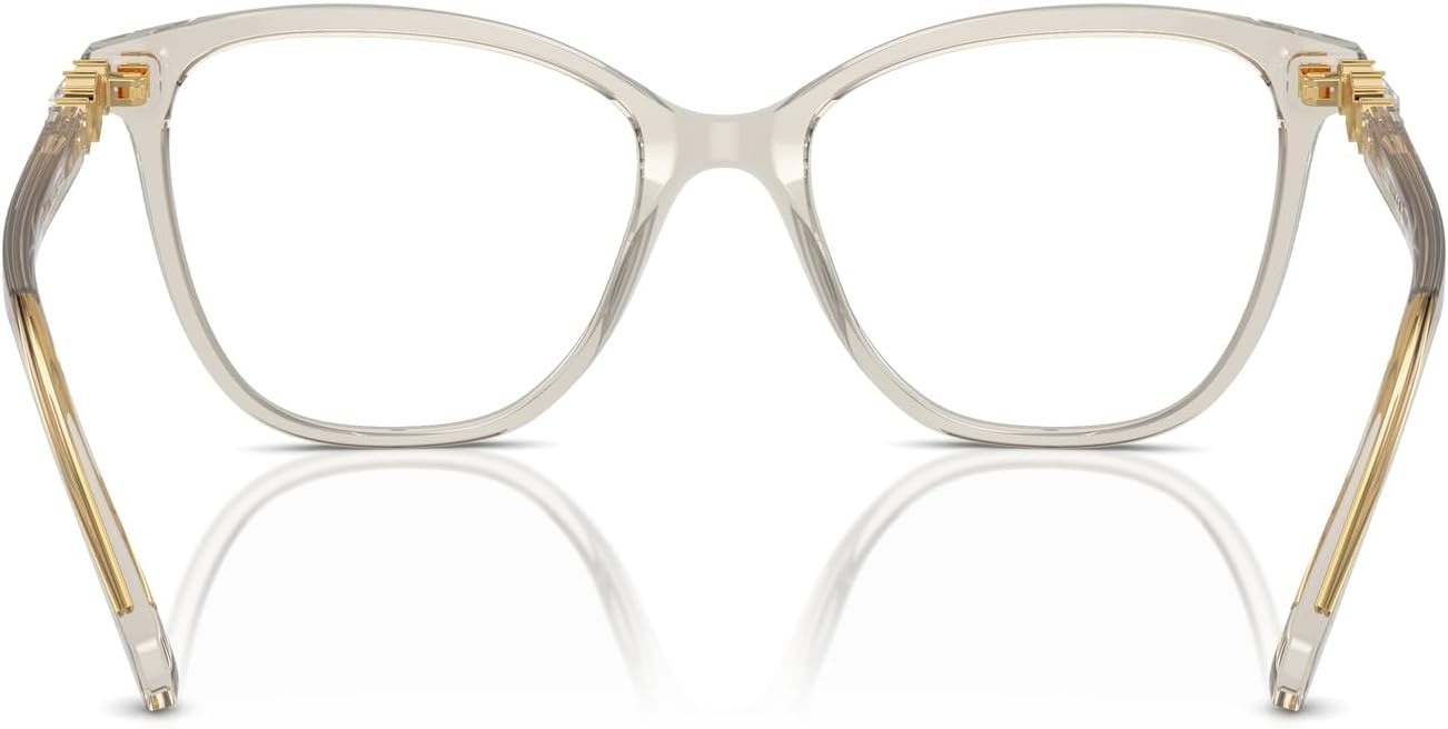image:imageSwarovski womens Sk2020 Square Prescription Eyewear FramesTransparent BeigeDemo Lens