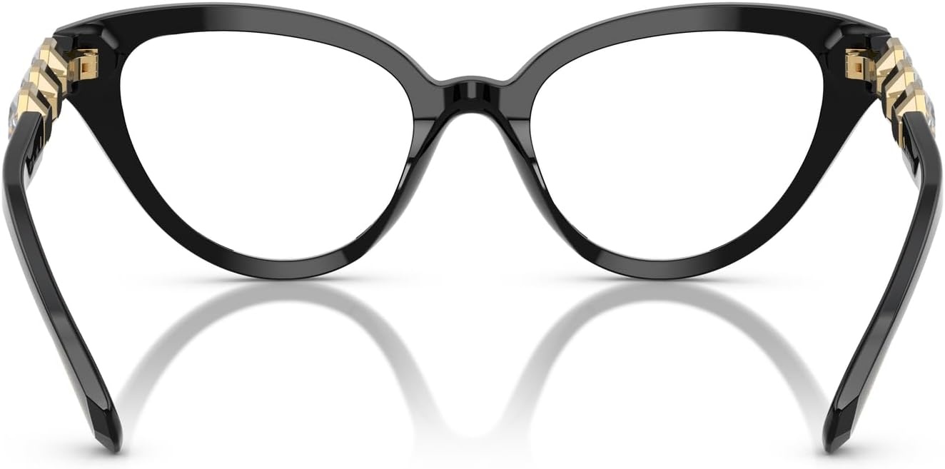 image:imageSwarovski womens Sk2028 Cat Eye Prescription Eyewear FramesBlackDemo Lens