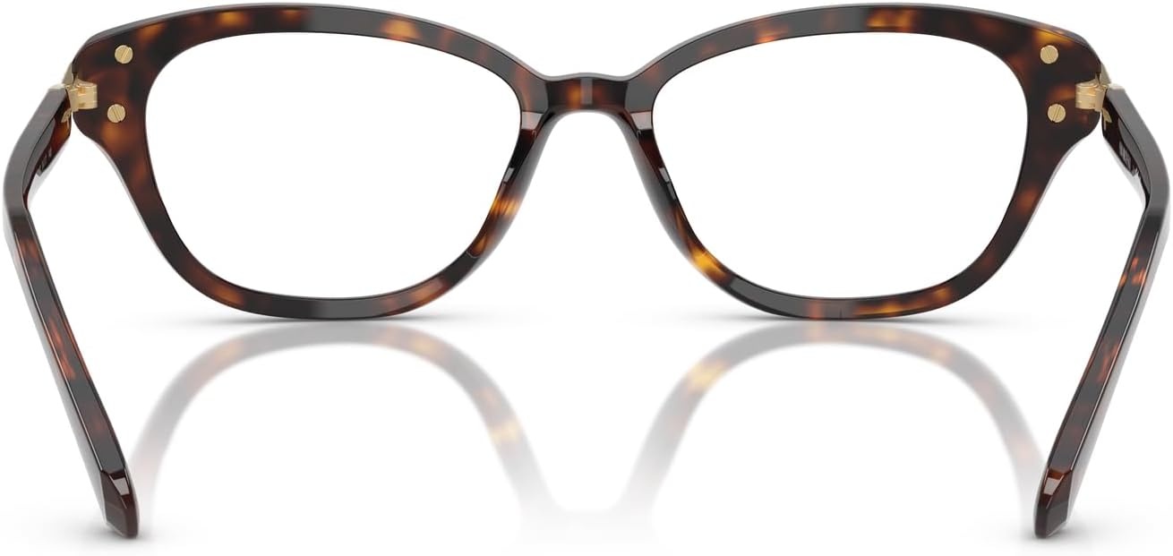 image:imageSwarovski womens Sk2032 Square Prescription Eyewear FramesHavanaDemo Lens