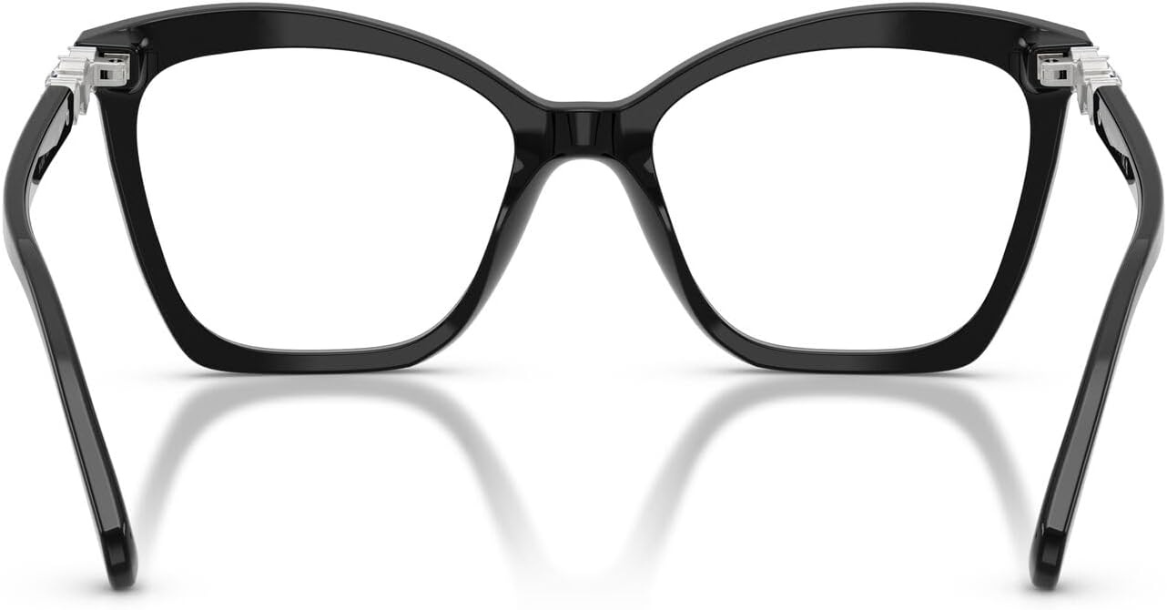 image:imageSwarovski womens Sk2053 Cat Eye Prescription Eyewear FramesBlackDemo Lens