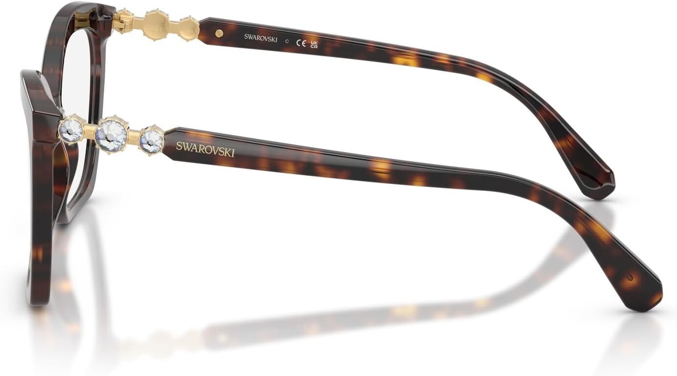 image:imageSwarovski womens Sk2053 Cat Eye Prescription Eyewear FramesHavanaDemo Lens