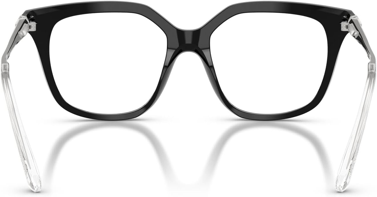 image:imageSwarovski womens Sk2059 Square Prescription Eyewear FramesBlackDemo Lens