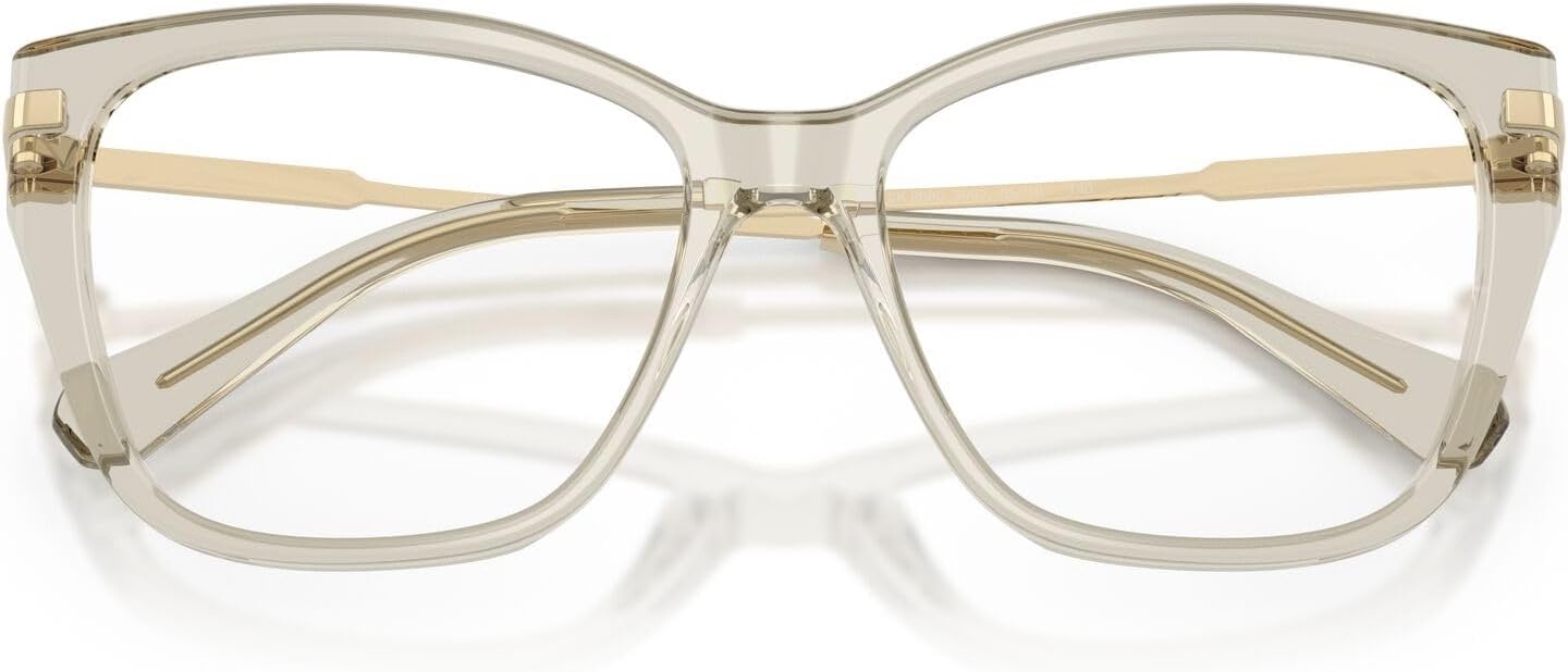 image:imageSwarovski womens Sk2060 Cat Eye Prescription Eyewear FramesTransparent BiegeDemo Lens