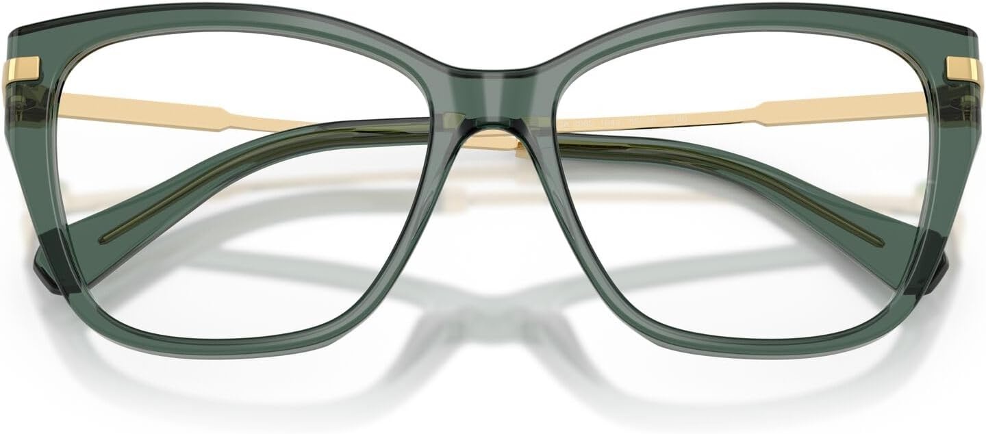 image:imageSwarovski womens Sk2060 Cat Eye Prescription Eyewear FramesTransparent Light GreenDemo Lens