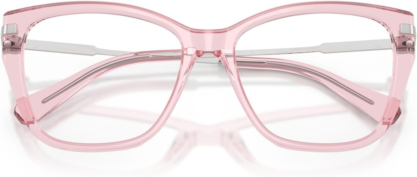 image:imageSwarovski womens Sk2060 Cat Eye Prescription Eyewear FramesTransparent PinkDemo Lens
