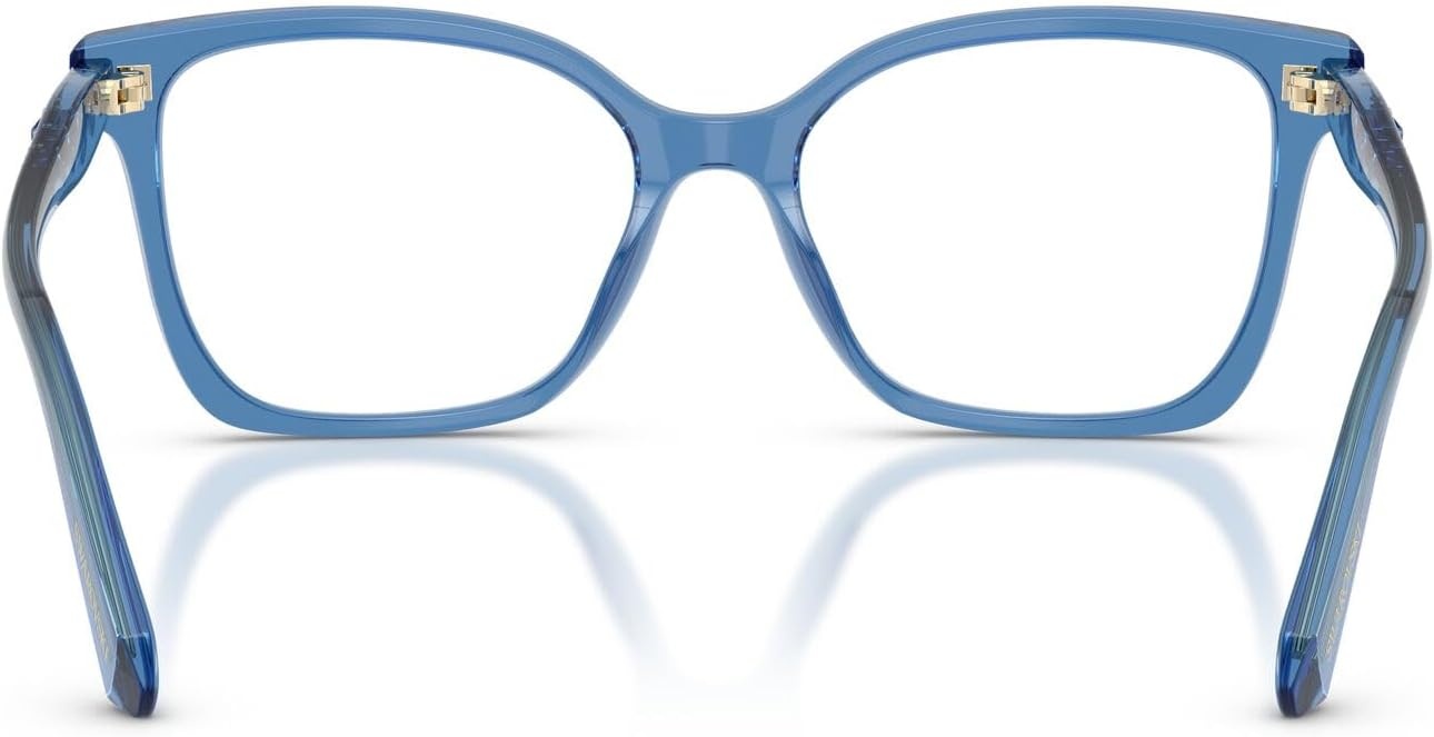 image:imageSwarovski womens Sk2061 Square Prescription Eyewear FramesTransparent BlueDemo Lens