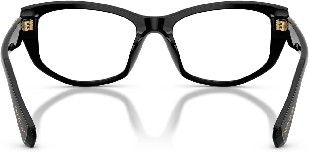 image:imageSwarovski womens Sk2062u Universal Fit Square Prescription Eyewear FramesBlackDemo Lens