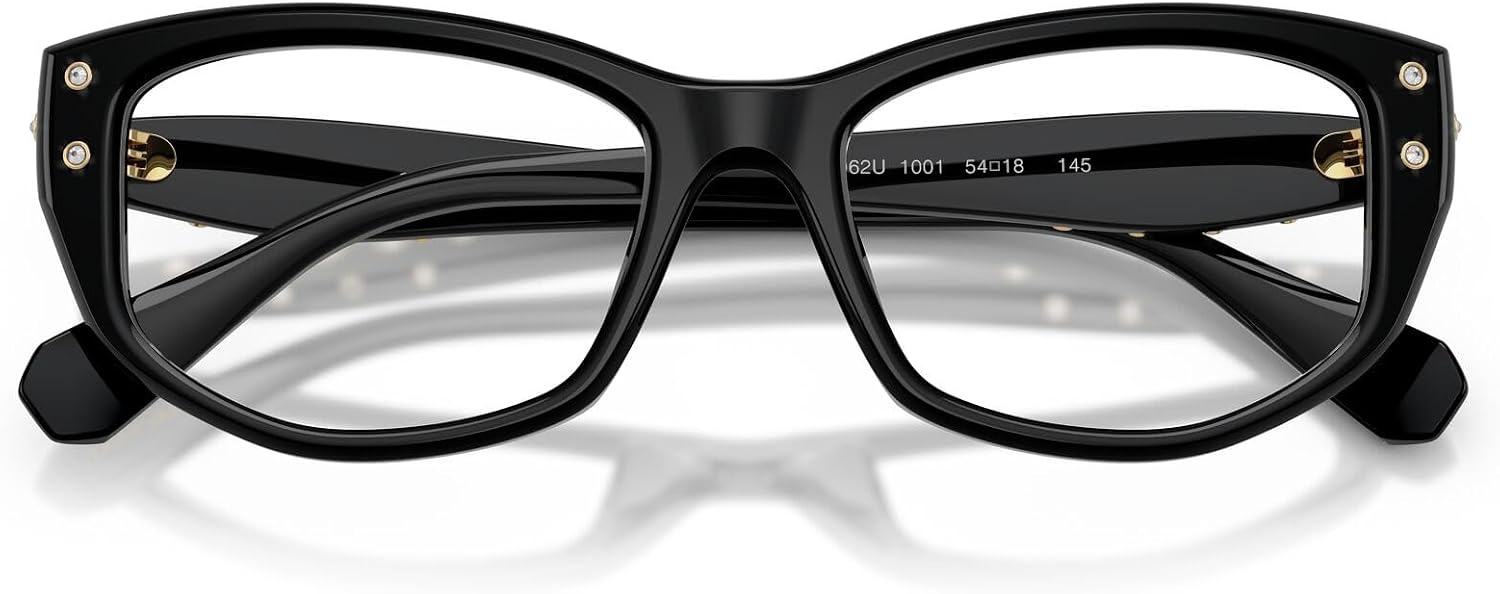 image:imageSwarovski womens Sk2062u Universal Fit Square Prescription Eyewear FramesBlackDemo Lens