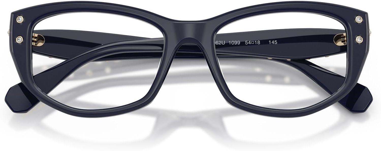 image:imageSwarovski womens Sk2062u Universal Fit Square Prescription Eyewear FramesBlueDemo Lens