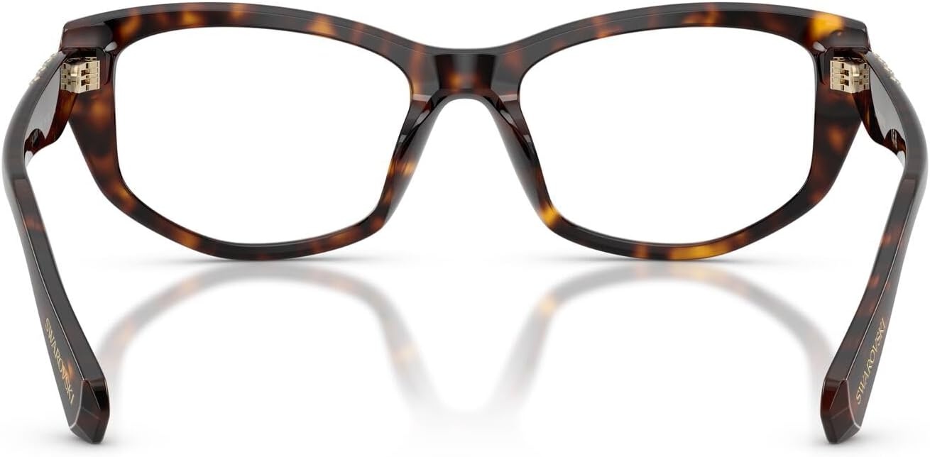 image:imageSwarovski womens Sk2062u Universal Fit Square Prescription Eyewear FramesHavanaDemo Lens