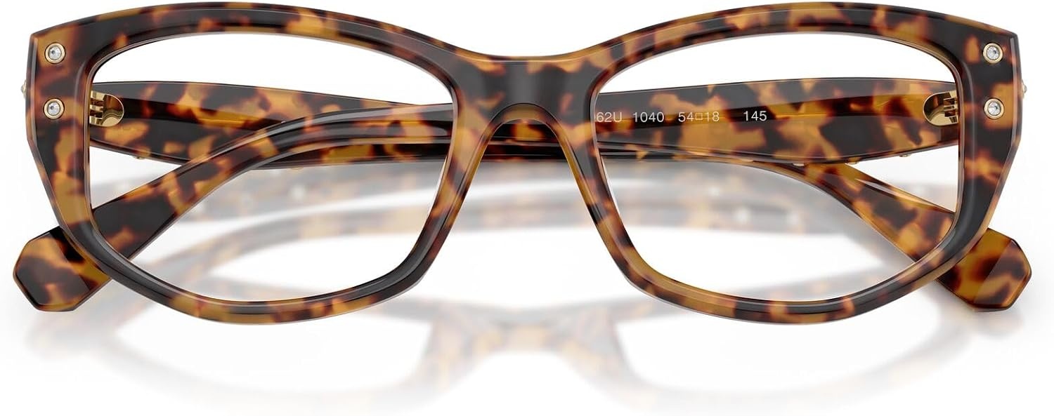 image:imageSwarovski womens Sk2062u Universal Fit Square Prescription Eyewear FramesLight HavanaDemo Lens