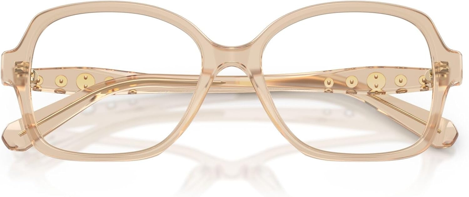 image:imageSwarovski womens Sk2063 Square Prescription Eyewear FramesMilky BeigeDemo Lens