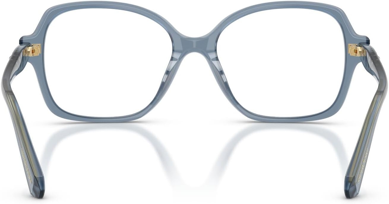 image:imageSwarovski womens Sk2063 Square Prescription Eyewear FramesMilky Light BlueDemo Lens