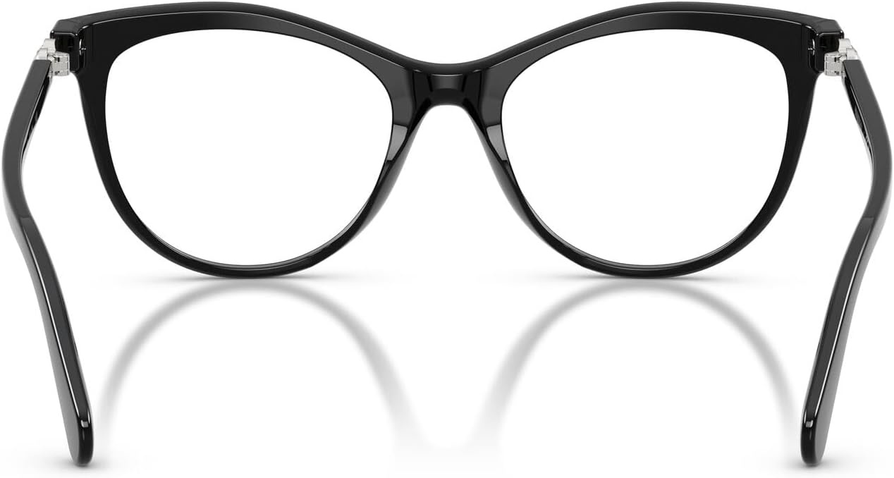 image:imageSwarovski womens Sk2064 Round Prescription Eyewear FramesBlackDemo Lens