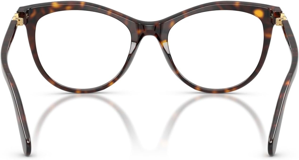 image:imageSwarovski womens Sk2064 Round Prescription Eyewear FramesHavanaDemo Lens