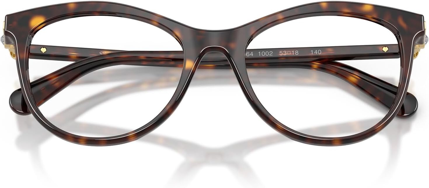 image:imageSwarovski womens Sk2064 Round Prescription Eyewear FramesHavanaDemo Lens