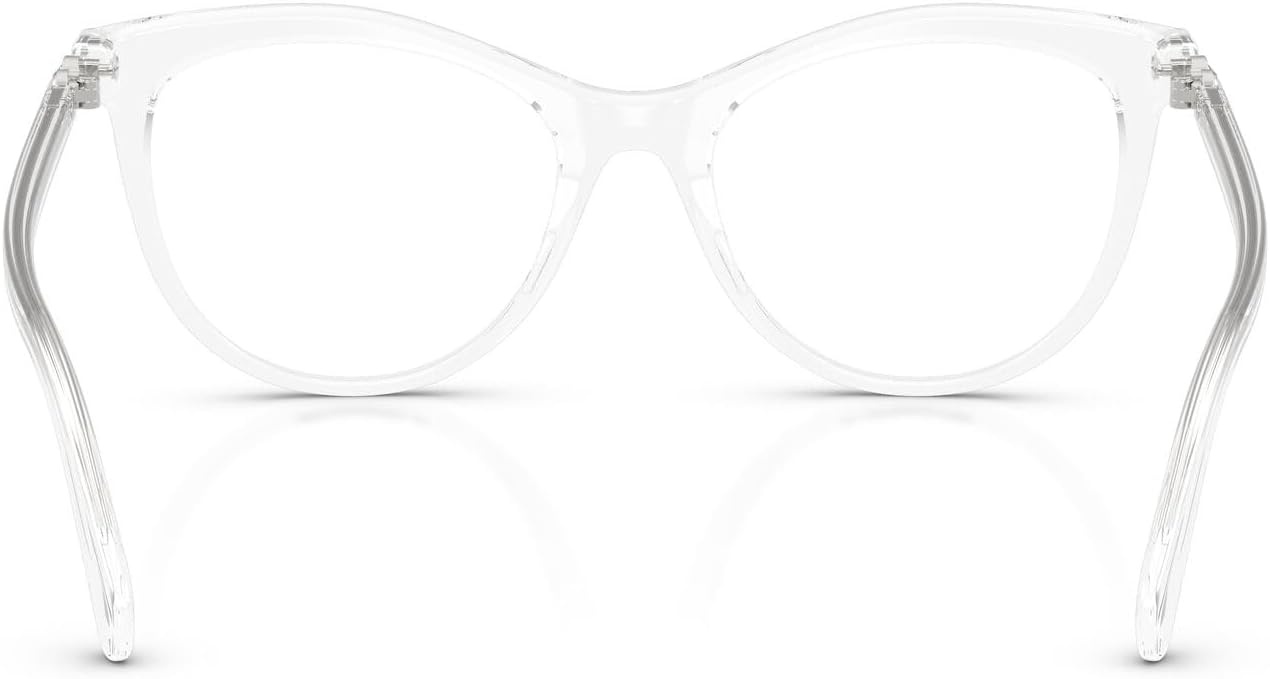 image:imageSwarovski womens Sk2064 Round Prescription Eyewear FramesTransparentDemo Lens