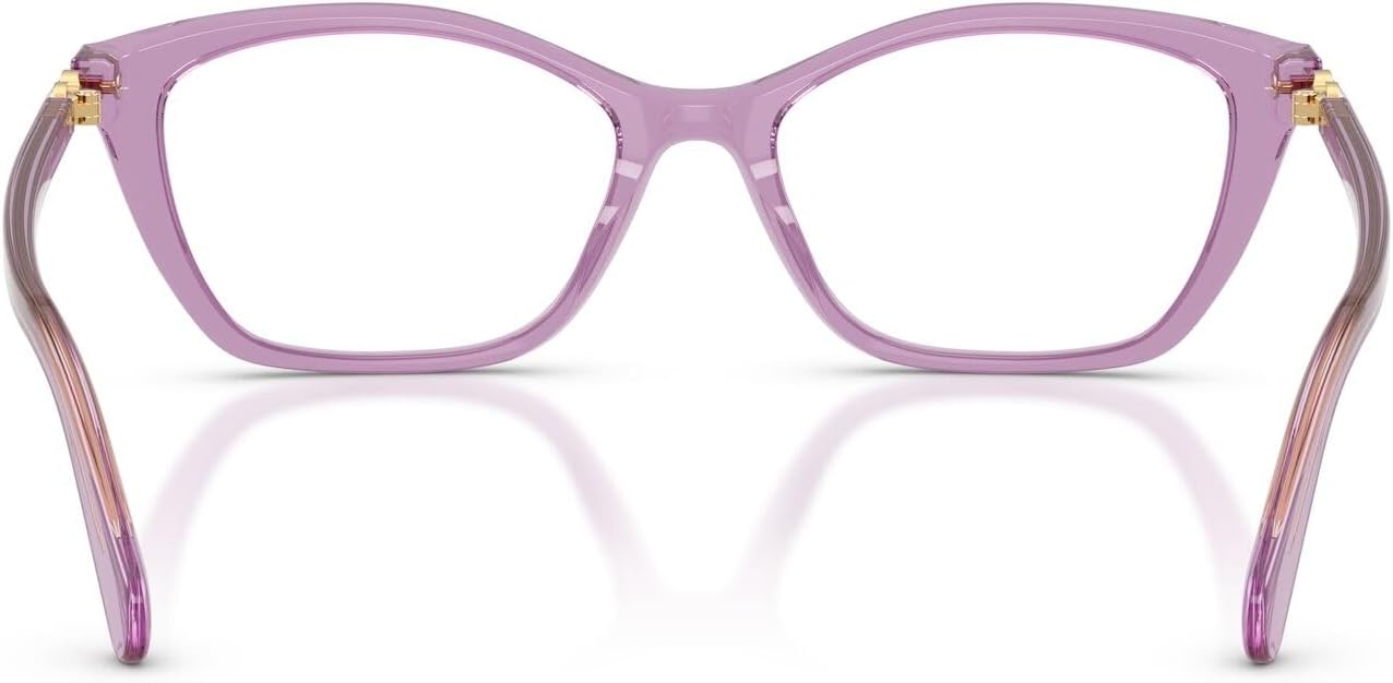 image:imageSwarovski womens Sk2065 Square Prescription Eyewear FramesTransparent AmethystDemo Lens