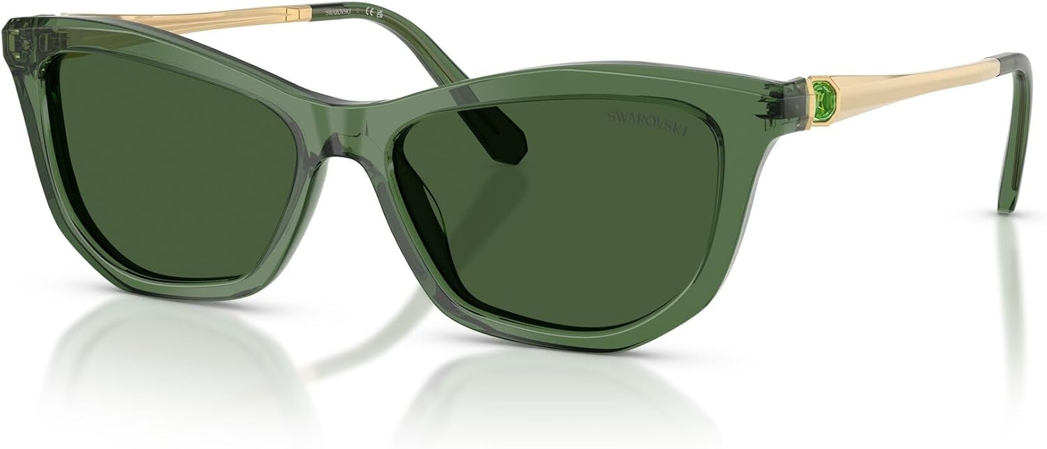 image:imageSwarovski womens Sk6057Transparent GreenDark Green