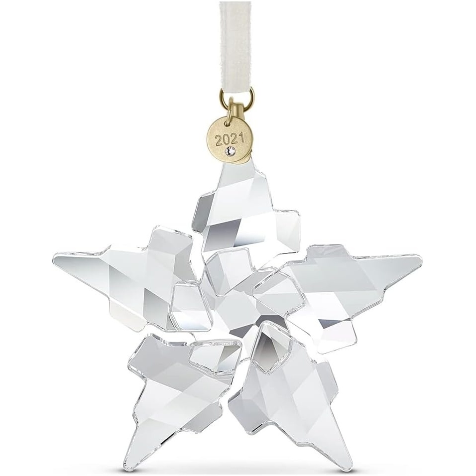 image:imageSWAROVSKI Christmas Ornament 2021 Annual Edition Little Star Small Clear Crystal2021 Annual Limited Edition Clear