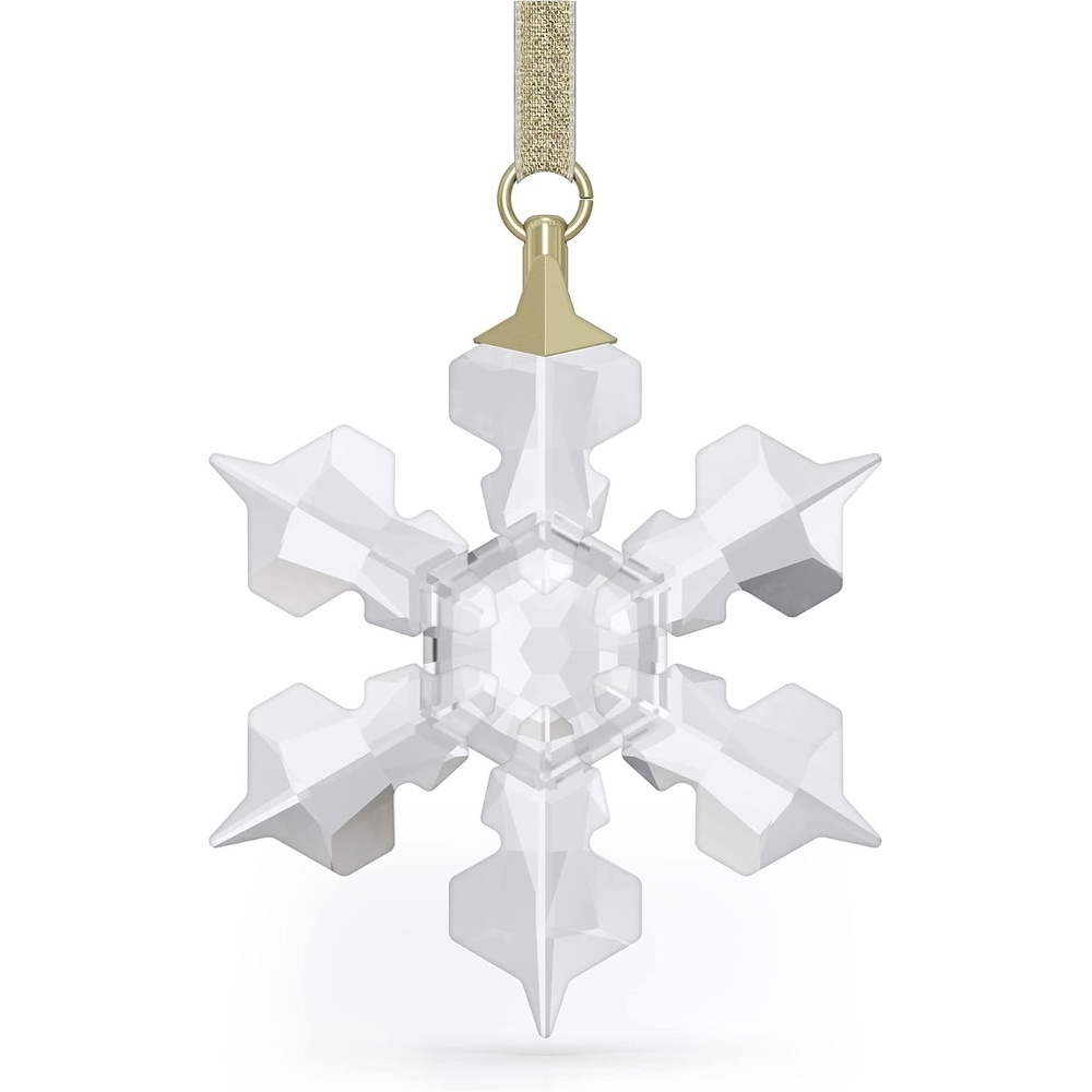 image:imageSWAROVSKI Christmas Ornament 2021 Annual Edition Little Star Small Clear Crystal2022 Little Snowflake