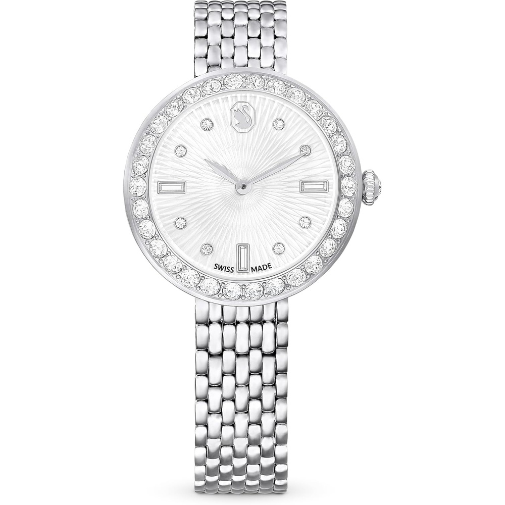 image:imageSwarovski Certa Crystal Watch Swiss Made Part of The Swiss Made Watches CollectionSilver tone