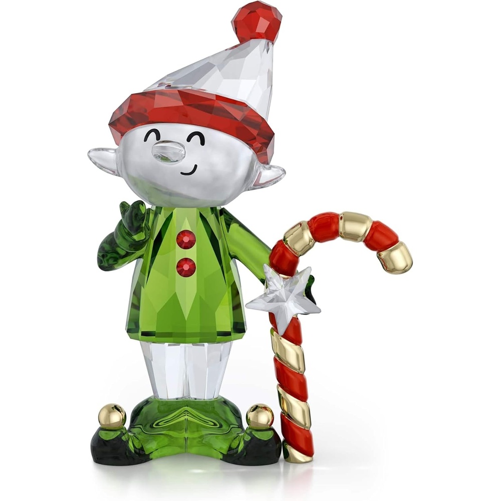 image:imageSwarovski Holiday Cheers Dulcis Elf and Candy Cane