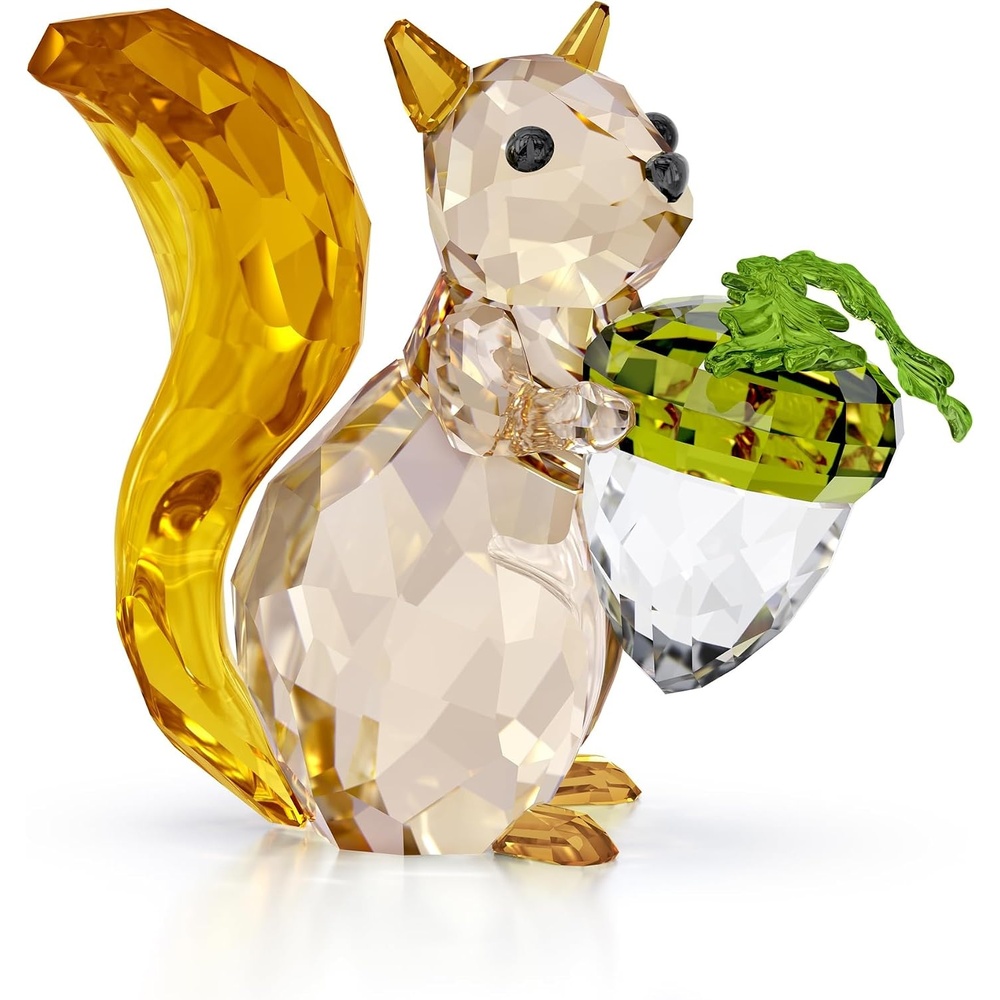 image:imageSwarovski Idyllia Baby OwlSquirrel and Acorn