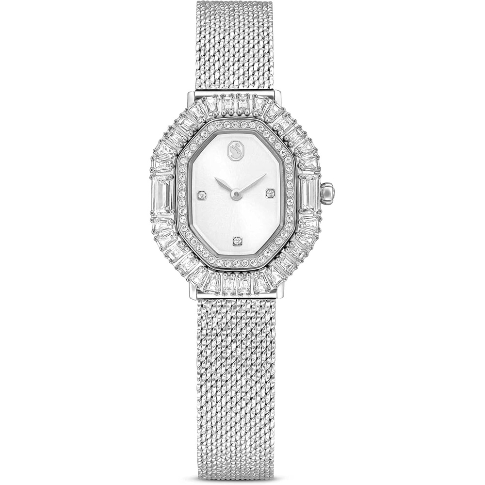 image:imageSwarovski Matrix Octagon Watch Swiss Made Clear Crystals GoldTone Stainless Steel FinishesClear Crystal Stainless Steel Finish
