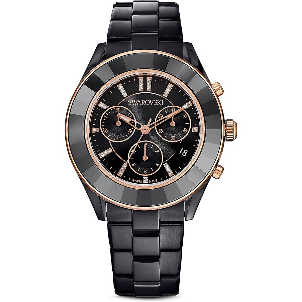 image:imageSwarovski Octea Lux Crystal Watch CollectionOctea Lux Sport Black