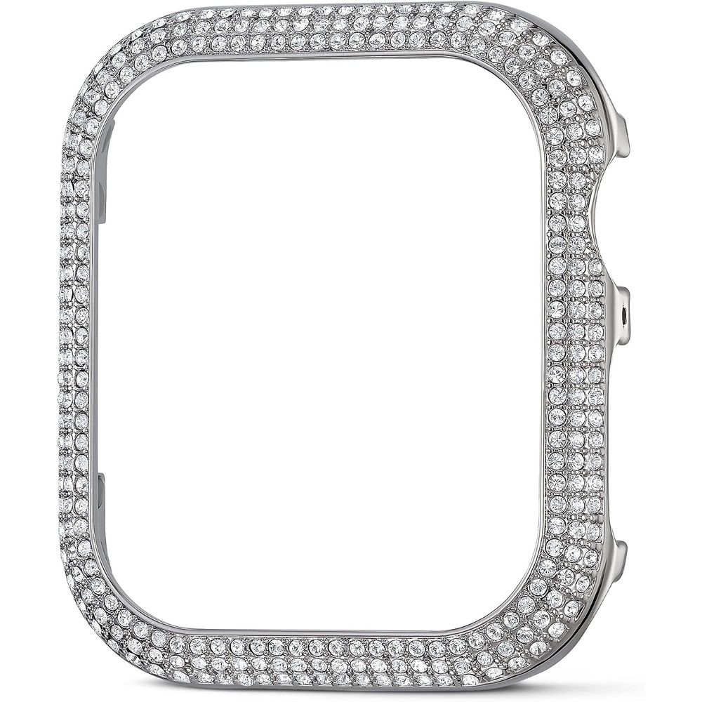 image:imageSwarovski Sparkling Smartwatch Case Compatible with Apple Watch Series 4 and 5 40mm RoseGold ToneSilver tone