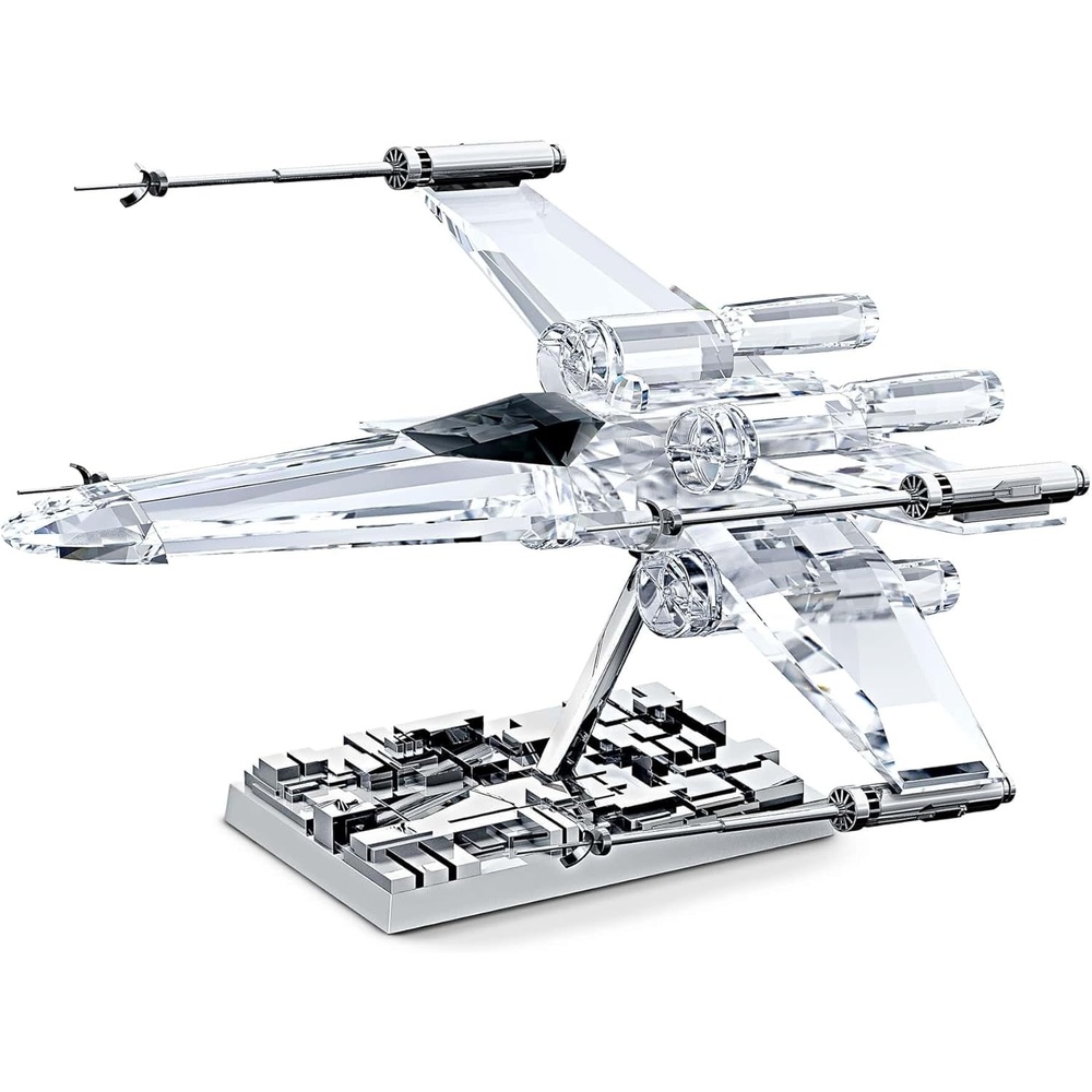 image:imageSwarovski Star Wars The Mandalorian Grogu Ornament Multicolored Crystals Hanging Decoration Part of the Swarovski Star Wars CollectionXwing Starfighter