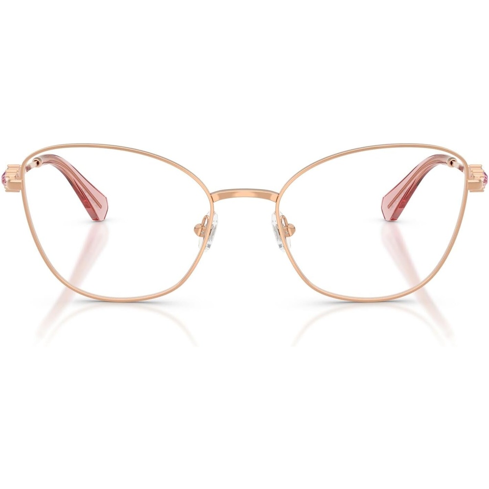 image:imageSwarovski Womens Sk1034 Cat Eye Prescription Eyewear FramesRose GoldDemo Lens