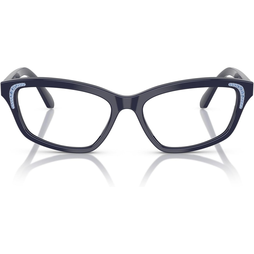 image:imageSwarovski Womens Sk2034 Square Prescription Eyewear FramesHavana MedioDemo Lens