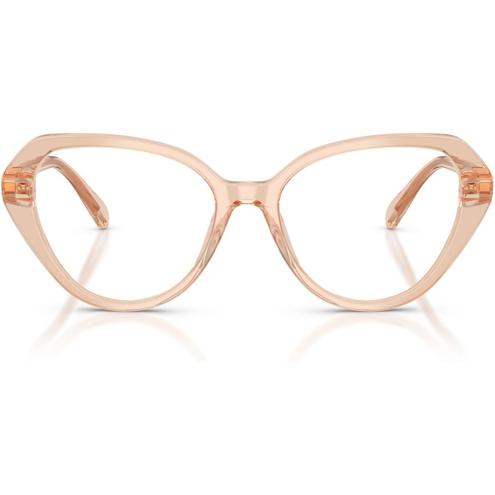 image:imageSwarovski Womens Sk2054 Cat Eye Prescription Eyewear FramesTransparent BeigeDemo Lens