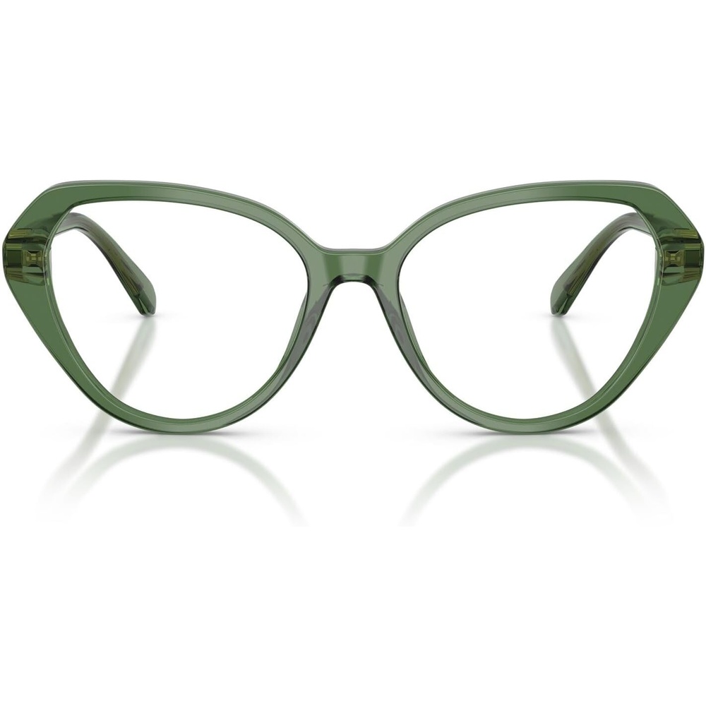 image:imageSwarovski Womens Sk2054 Cat Eye Prescription Eyewear FramesTransparent GreenDemo Lens