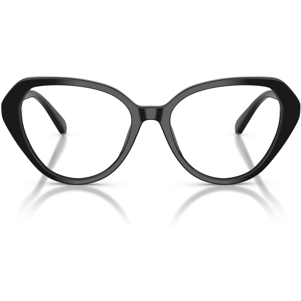 image:imageSwarovski Womens Sk2054f Low Bridge Fit Cat Eye Prescription Eyewear FramesBlackDemo Lens