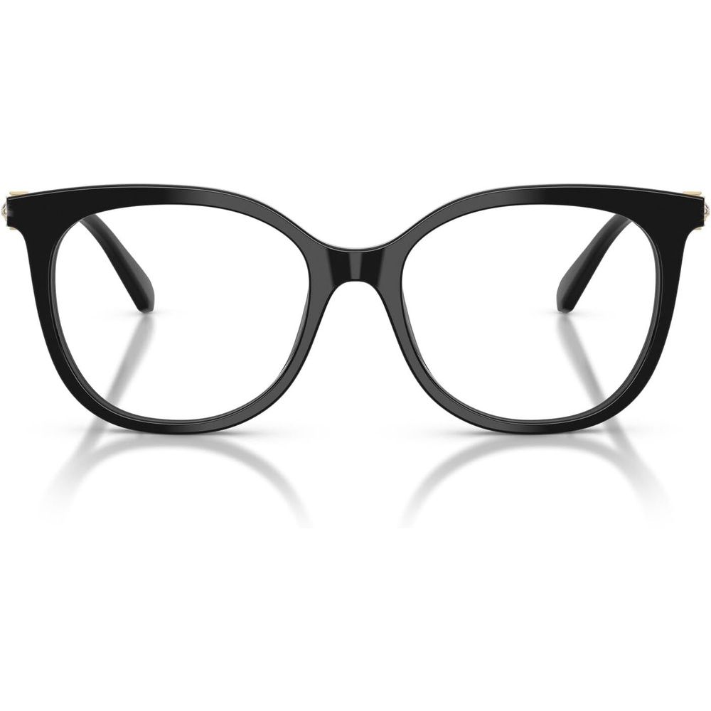 image:imageSwarovski Womens Sk2055 Round Prescription Eyewear FramesBlackDemo Lens
