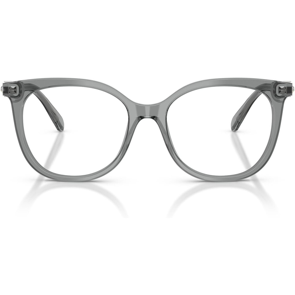 image:imageSwarovski Womens Sk2055 Round Prescription Eyewear FramesTransparent GreyDemo Lens