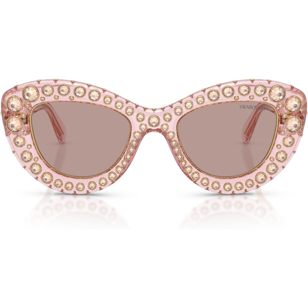 image:imageSwarovski Womens Sk6060Transparent PinkLight Purple Brown