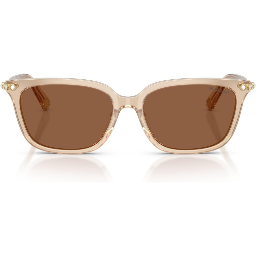 image:imageSwarovski Womens Sk6064d Low Bridge FitMilky BeigeBronze