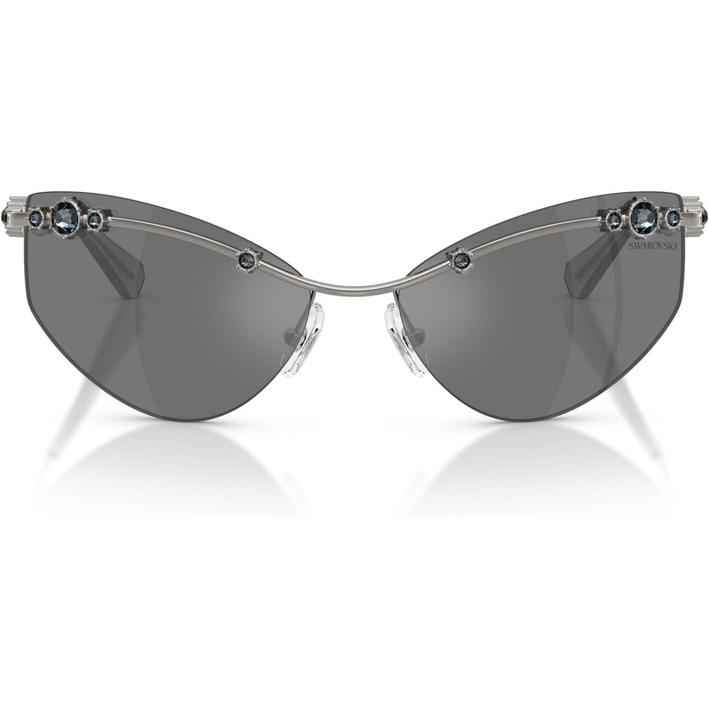 image:imageSwarovski Womens Sk7039GunmetalGrey Mirrored Black